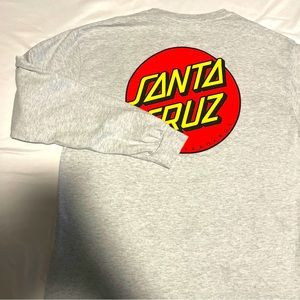 Santa Cruz long sleeve, NEW NO TAGS, medium